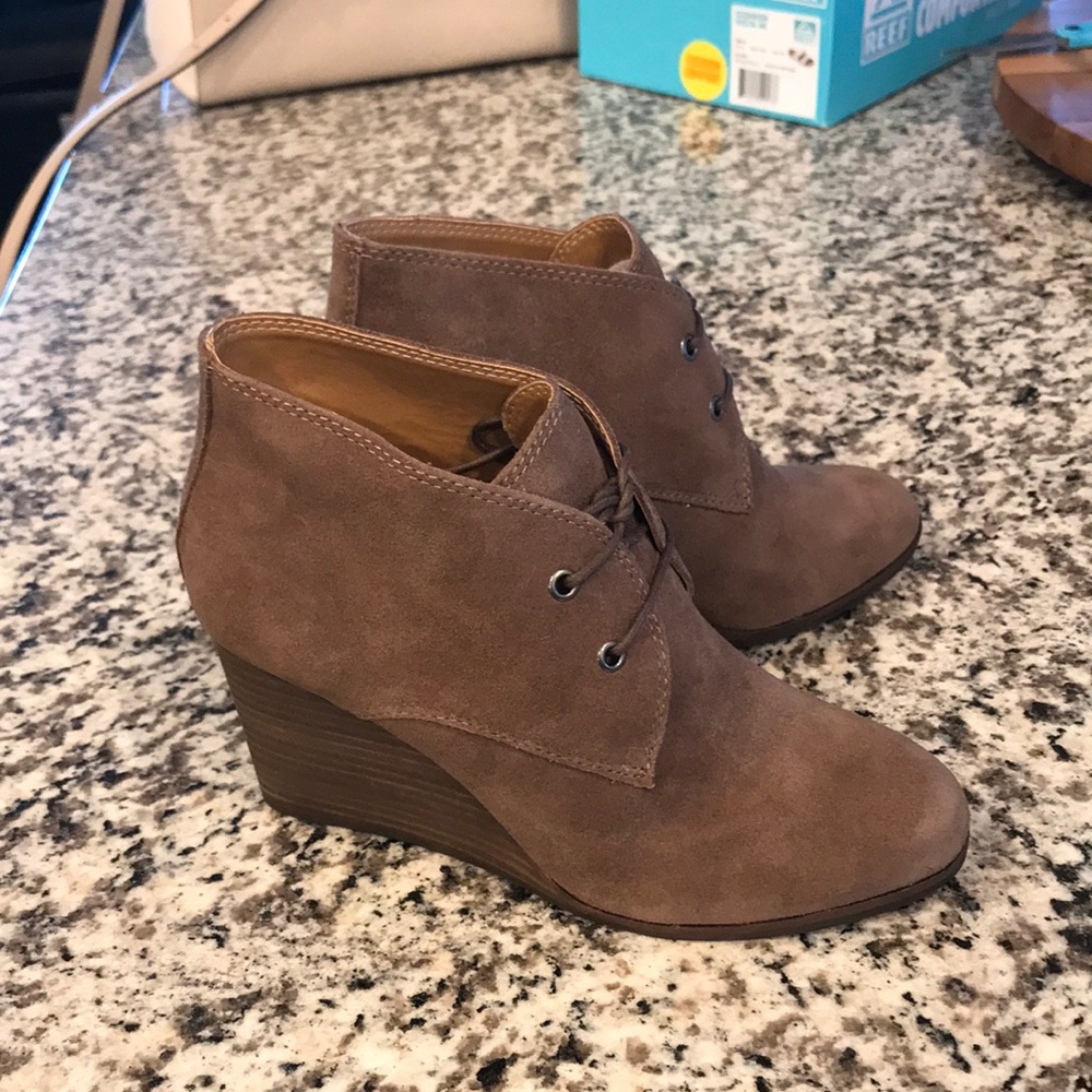 Lucky brand booties